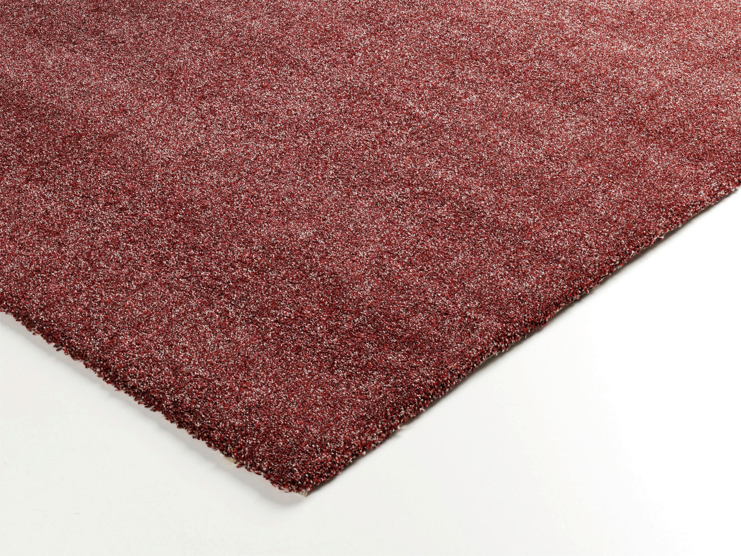 Thumbnail - Novel Webteppich, Rot, Textil, Uni, rechteckig, 160x230 cm, für Fußbodenheizung geeignet, in verschiedenen Größen erhält...