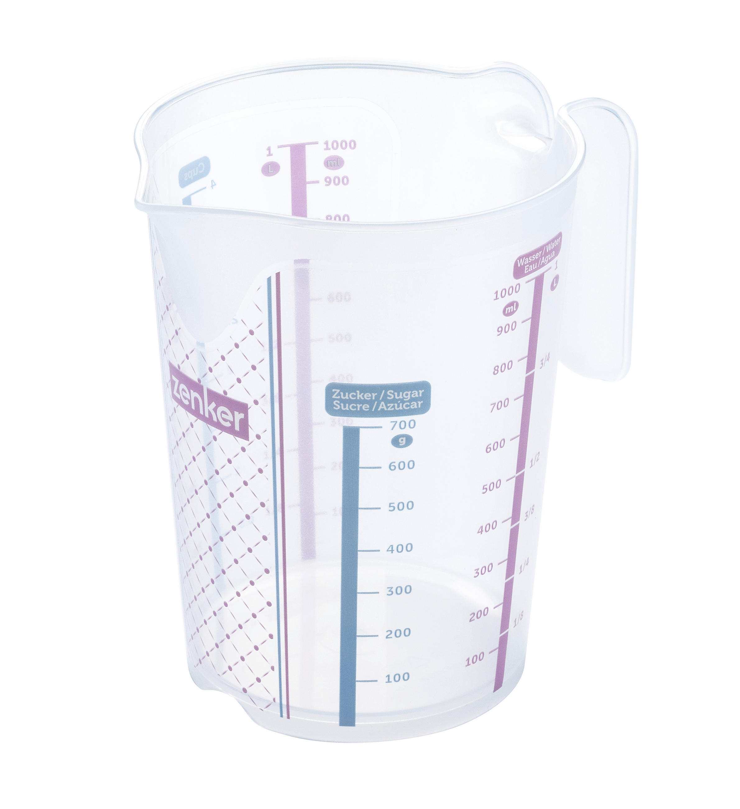 ODMĚRKA - vícebarevná, Basics, plast (1l) - Zenker
