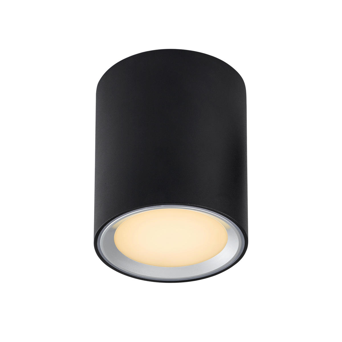 AUFBAULEUCHTE 10/12 cm   - Schwarz, Basics, Metall (10/12cm) - Nordlux