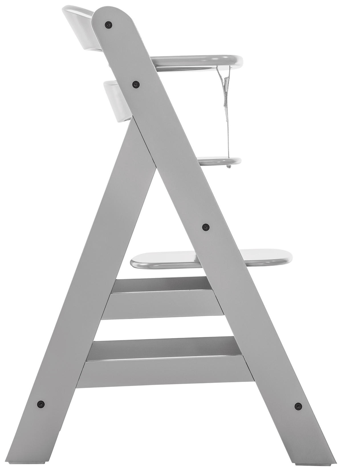 HRANILICA  ALPHA +  - siva, Lajfstajl, drvo (56/80/48cm) - Hauck