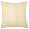 KUDDFODRAL Fresh 50/50 cm  - ljusgrå/gul, Klassisk, textil (50/50cm) - Tom Tailor