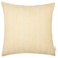 KUDDFODRAL Fresh 50/50 cm  - ljusgrå/gul, Klassisk, textil (50/50cm) - Tom Tailor