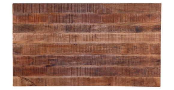 ESSTISCH in Holz 220/100/76 cm - Schwarz/Braun, LIFESTYLE, Holz/Metall (220/100/76cm) - Landscape