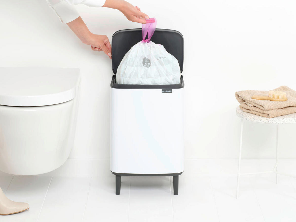 KOŠ ZA SMETI - Basics, kovina (29.5/45.5/23cm) - Brabantia