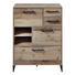 SCHUHSCHRANK 79/105/38 cm - Anthrazit/Naturfarben, Trend, Holzwerkstoff/Metall (79/105/38cm) - Voleo SCHUHSCHRANK 79/105/38 cm - Anthrazit/Naturfarben, Trend, Holzwerkstoff/Metall (79/105/38cm) - Voleo