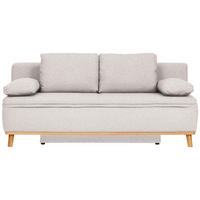 SCHLAFSOFA in Webstoff Naturfarben  - Naturfarben, KONVENTIONELL, Holz/Textil (203/95/96cm) - Venda