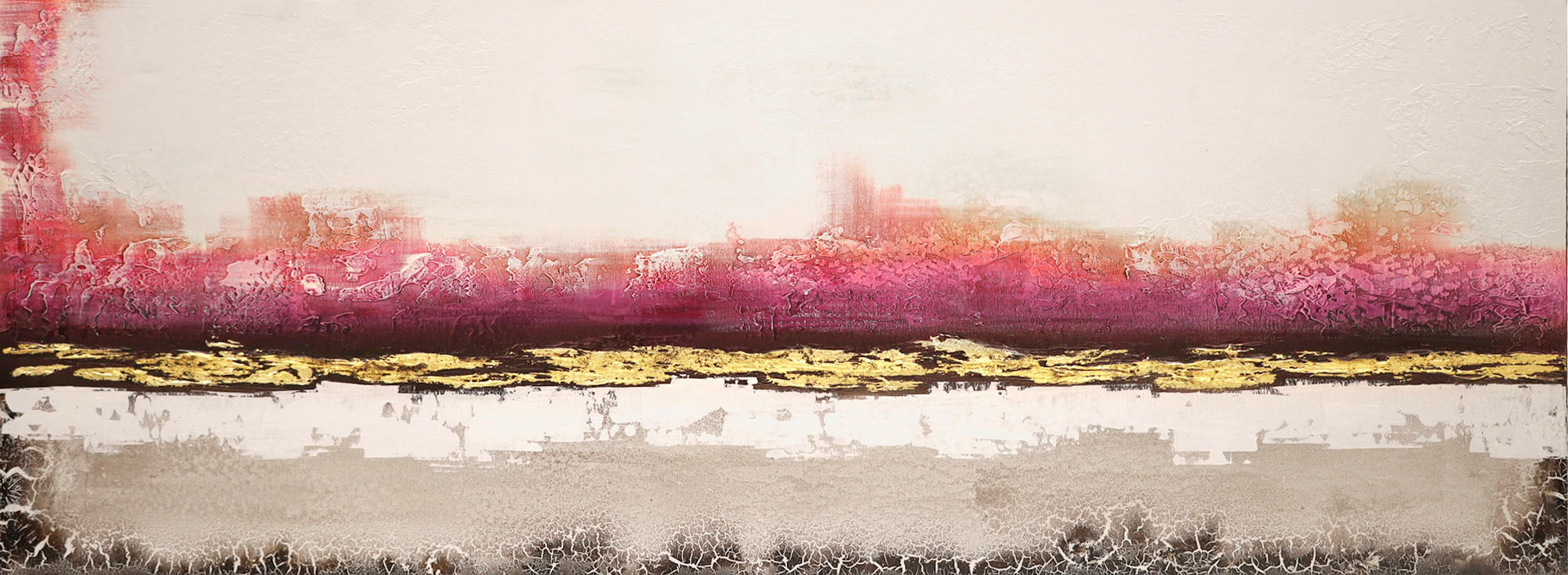 Monee OLEJOMAĽBA, abstraktné, 150/55 cm