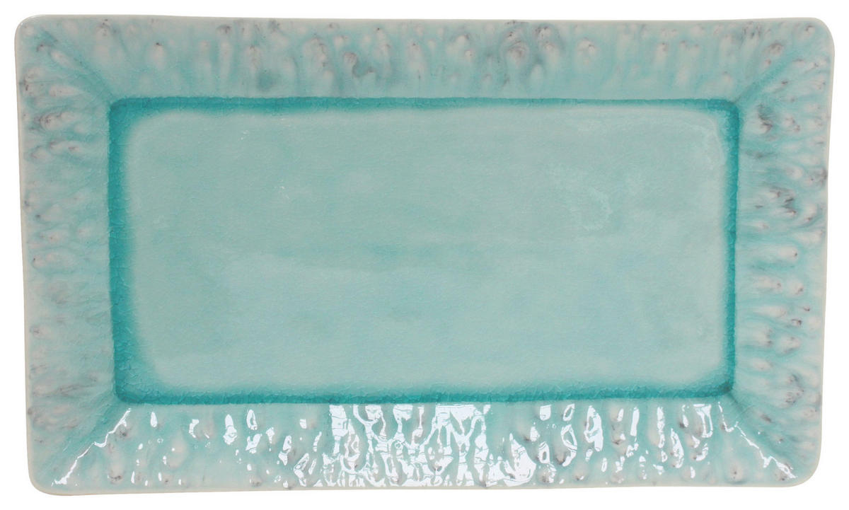 TABLETT Keramik  - Hellblau, Basics, Keramik (40/24cm) - Costa Nova