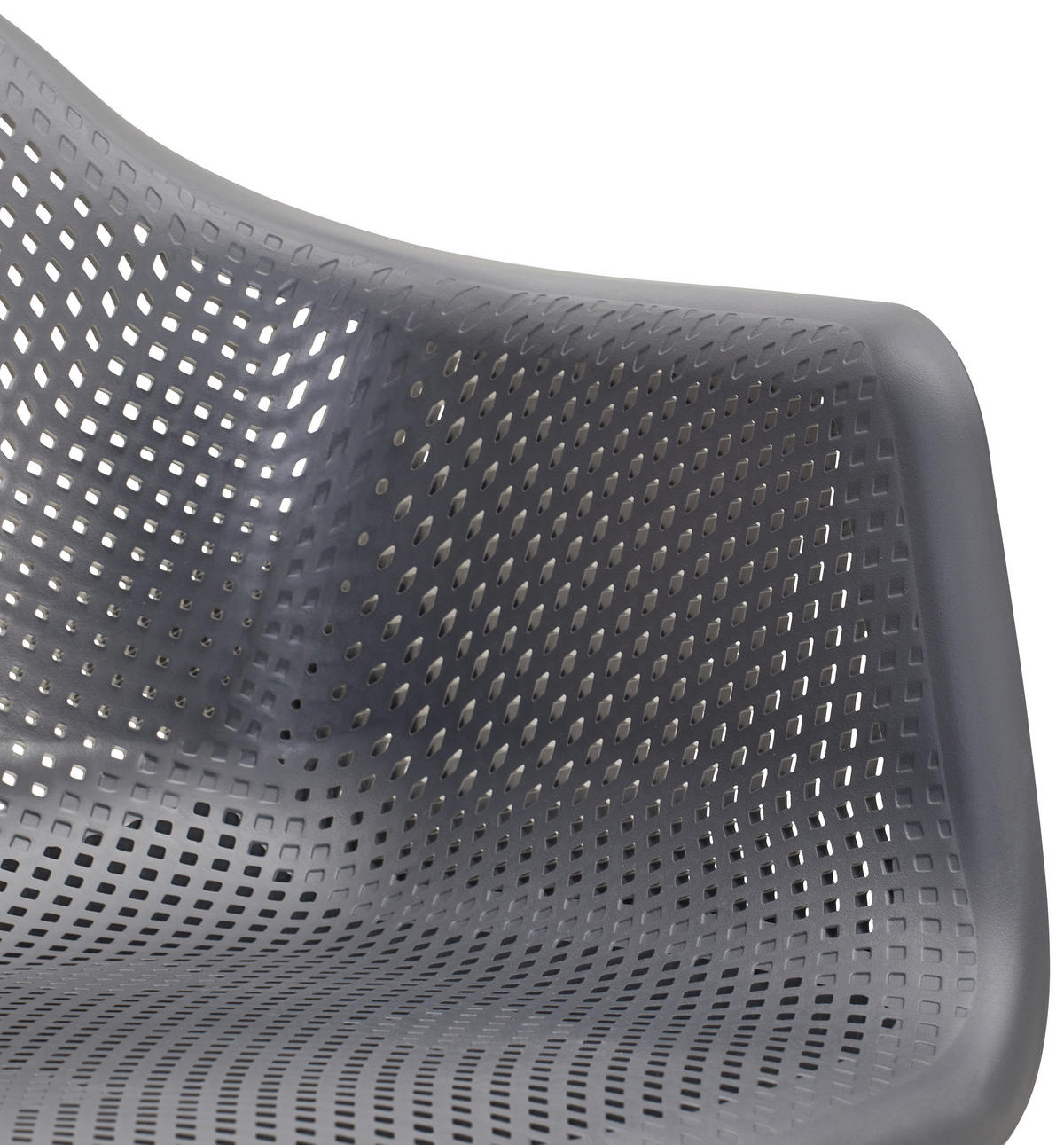 GARTENSESSEL Metall, Kunststoff Anthrazit  - Anthrazit, Design, Kunststoff/Metall (62,3/78,3/62,7cm) - Ambia Garden