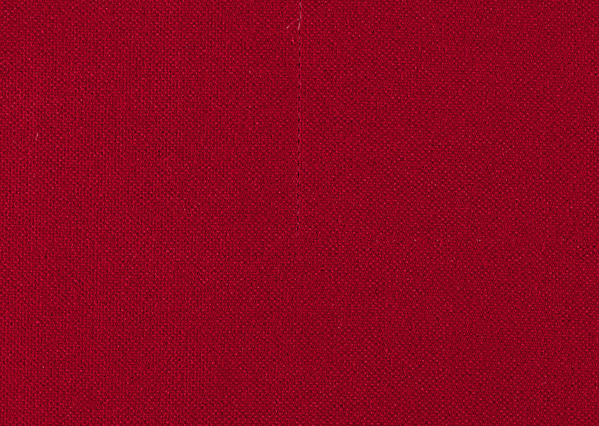 RÉCAMIERE in Flachgewebe Rot  - Beige/Rot, Design, Holz/Textil (205/87/94cm) - Bali