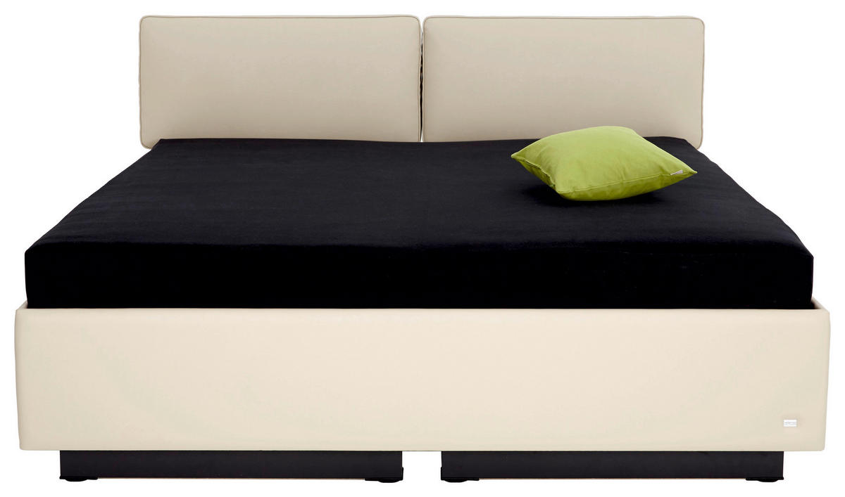 POLSTERBETT Bettkasten, Lattenroste 180/200 cm  in Beige  - Beige, KONVENTIONELL, Holzwerkstoff/Textil (180/200cm) - RUF Betten