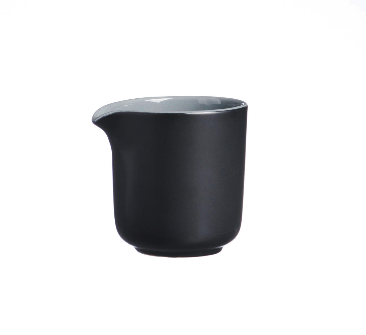 MILCHKÄNNCHEN 170 ml JASPER  - Schwarz/Grau, Basics, Keramik (8/7/8cm) - Ritzenhoff Breker