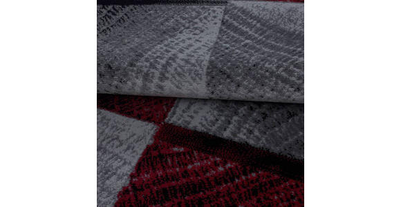 WEBTEPPICH 140/200 cm Plus Rot - Rot, Basics, Textil (140/200cm) - Novel