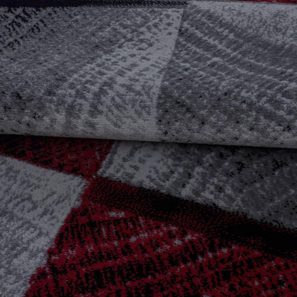 Thumbnail - Novel Webteppich Plus, Rot, Textil, Karo, rechteckig, 280x370 cm, Oeko-Tex® Standard 100, pflegeleicht, Teppiche & Böden...