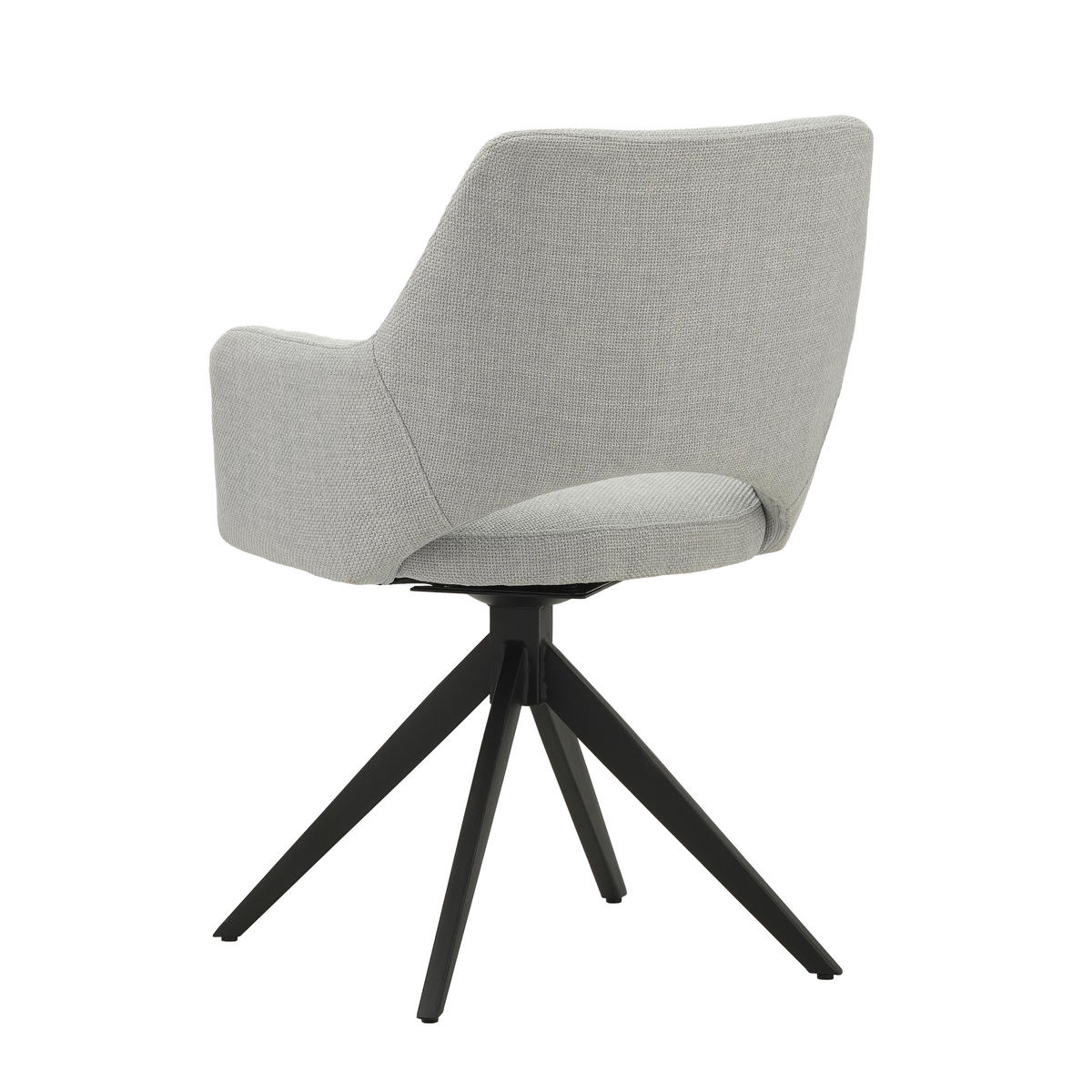 ŽIDLE, šedá - šedá/černá, Moderní, kov/textil (54,5/85/61,5cm) - MID.YOU