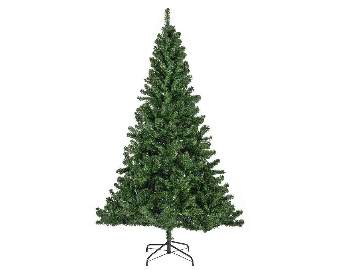 WEIHNACHTSBAUM 210 cm  - Natur, Kunststoff/Metall (126,00/126,00/210,00cm) - X-Mas