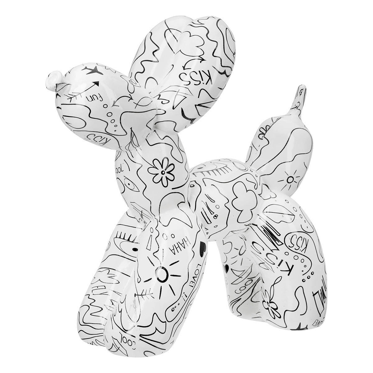 DEKOHUND - Weiss, Basics, Kunststoff (10/26/23cm)