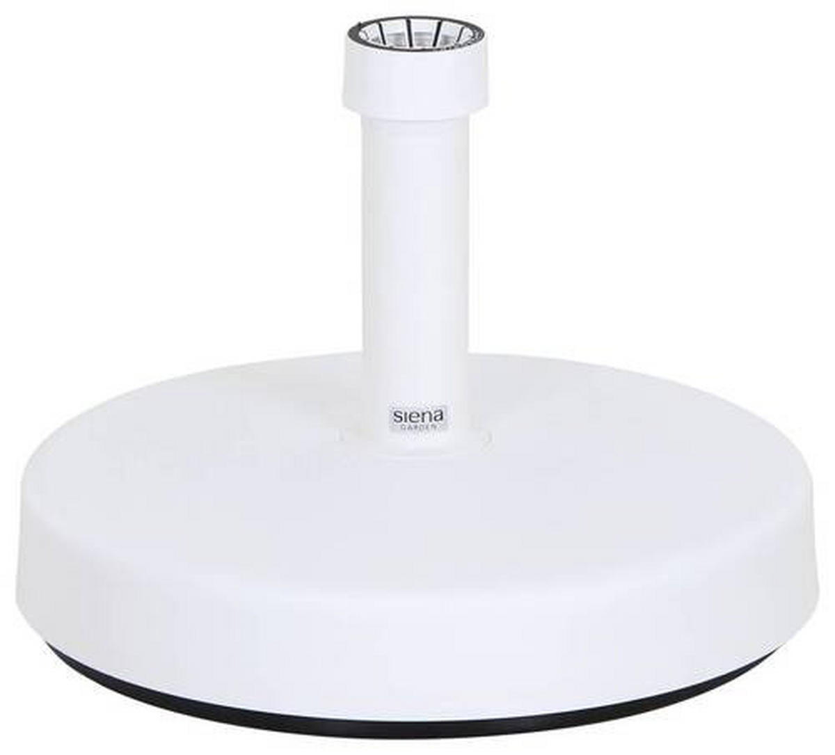 SONNENSCHIRMSTÄNDER - Weiß, KONVENTIONELL, Kunststoff (46/11/46cm) - Siena Garden