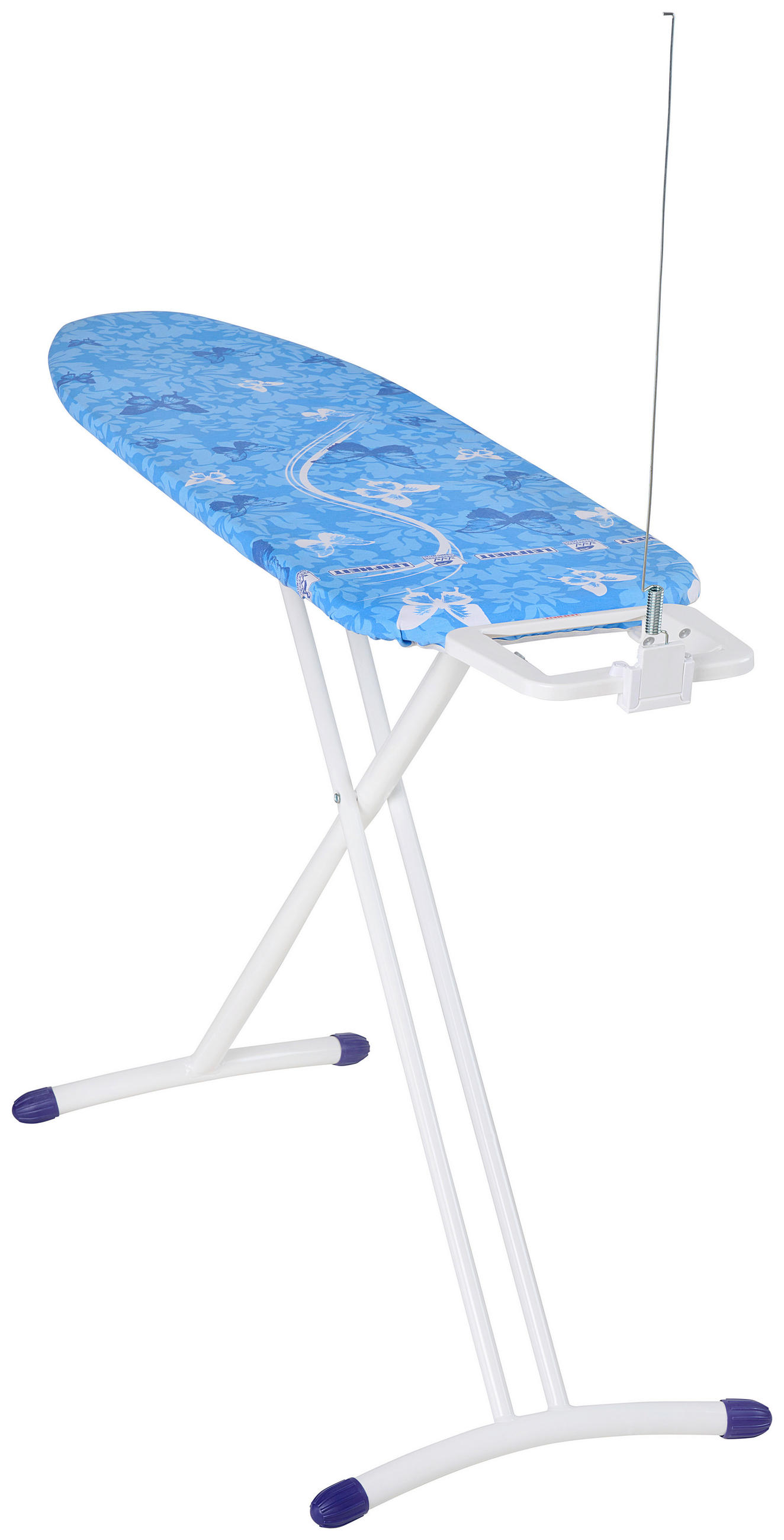 BÜGELBRETT - Blau, Basics, Textil/Metall (152/49/100cm) - Leifheit