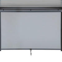 PAVILLON-ROLLO  - Grau, Basics, Textil/Metall (272/180cm) - Modante