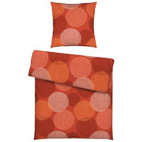 BETTWÄSCHE Fleece, Biber 135/200 cm  - Terracotta, Textil (135/200cm) - Novel