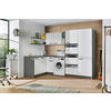 HAUSWIRTSCHAFTSRAUM  in Anthrazit, Weiß  - Anthrazit/Weiß, Basics, Holzwerkstoff (160/280cm) - Welnova