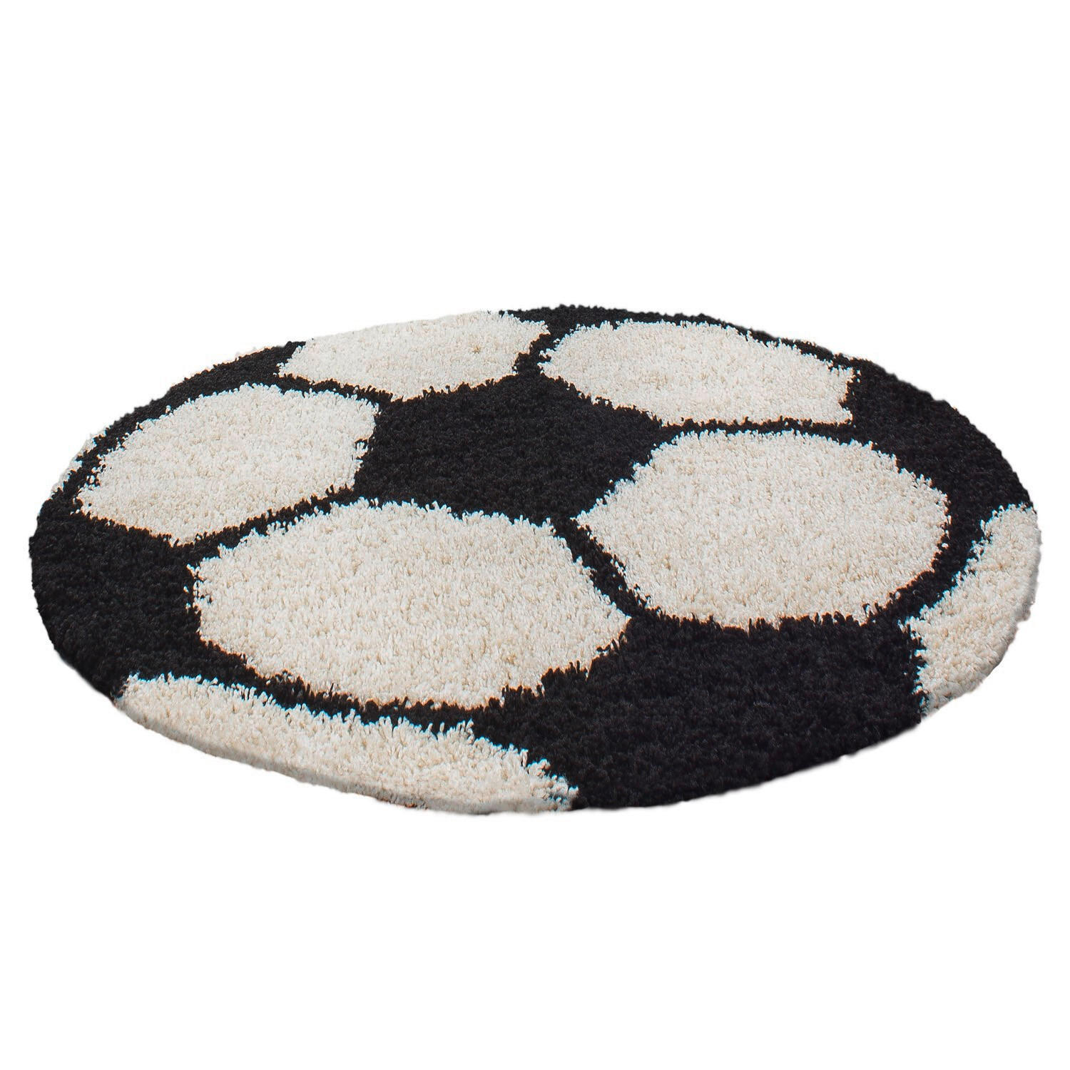 BARNMATTA 120/120 cm Fun  - svart, Trend, textil (120/120cm) - Ben'n'jen