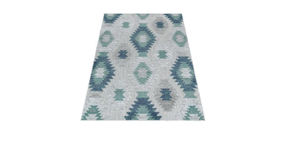 FLACHWEBETEPPICH 240/340 cm Bahama Blau  - Blau, Design, Textil (240/340cm) - Novel