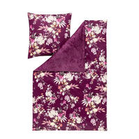 WENDEBETTWÄSCHE DONNA Interlock-Jersey  - Brombeere, Basics, Textil (135/200cm) - Estella