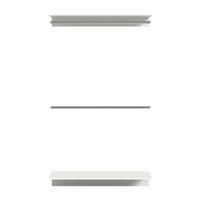 GARDEROBE  in 110/193/34 cm  - Weiß Hochglanz/Weiß, Design, Holzwerkstoff (110/193/34cm) - Livetastic