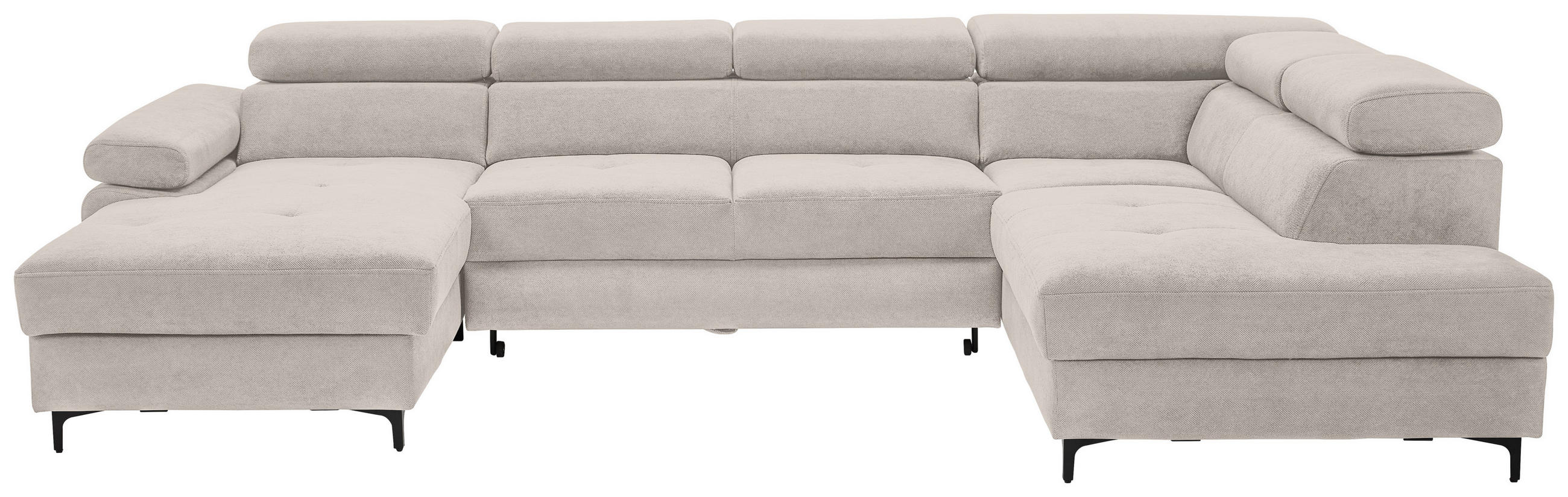 Stylife Wohnlandschaft Combo Hellgrau 333x206 cm