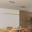 LED-DECKENLEUCHTE 100/25/12,5 cm   - Eichefarben, LIFESTYLE, Holz/Kunststoff (100/25/12,5cm) - Novel
