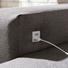 Wohnlandschaft in Grau Textil - Chromfarben/Grau, Design, Textil/Metall (191/244cm) - Ti`me