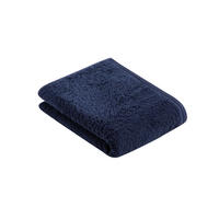 DUSCHTUCH 67/140 cm Vegan Life  - Blau, Basics, Textil (67/140cm) - Vossen