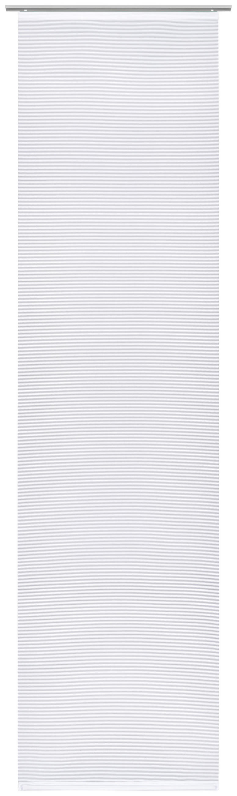 FLÄCHENVORHANG   halbtransparent   60/245 cm  - Weiß, Basics, Textil (60/245cm) - Novel