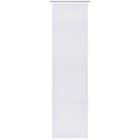 FLÄCHENVORHANG   halbtransparent   60/245 cm  - Weiß, Basics, Textil (60/245cm) - Novel