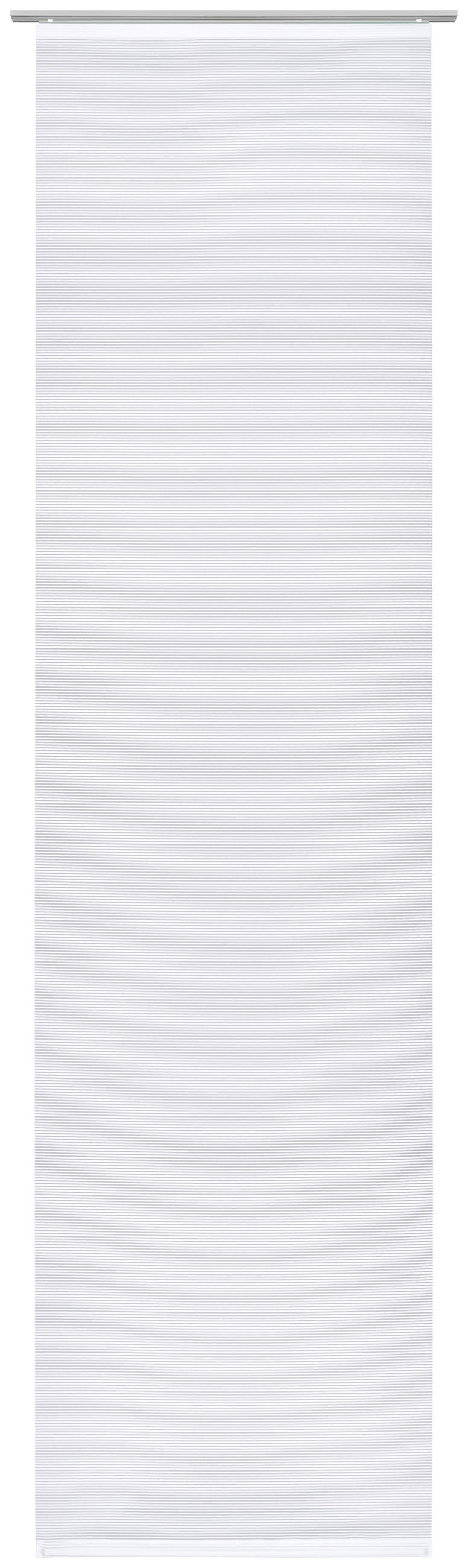 FLÄCHENVORHANG   halbtransparent   60/245 cm  - Weiß, Basics, Textil (60/245cm) - Novel