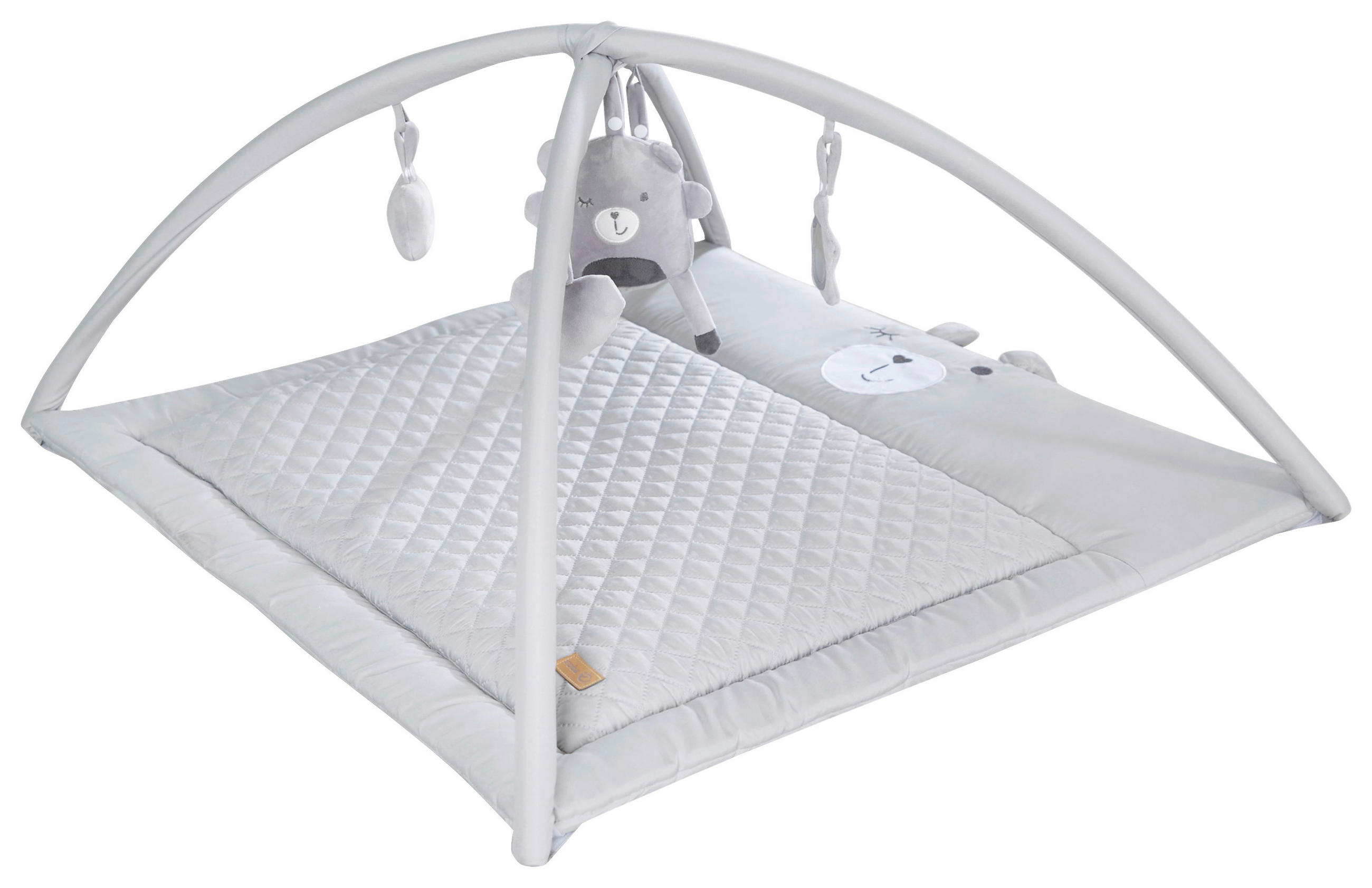 Krabbeldecke Roba Style  - Hellgrau, Konventionell, Textil (85/45/75cm) - Roba