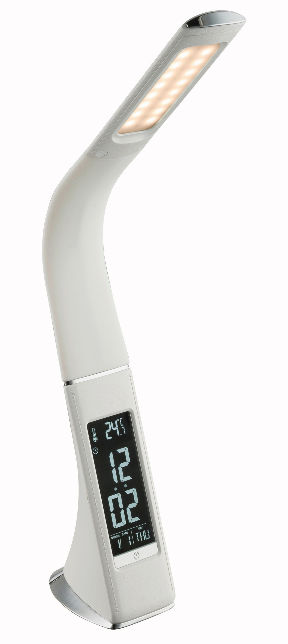 NAMIZNA LED-SVETILKA  Sophie   25/7/50 cm          - bela, Design, kovina/umetna masa (25/7/50cm) - Globo