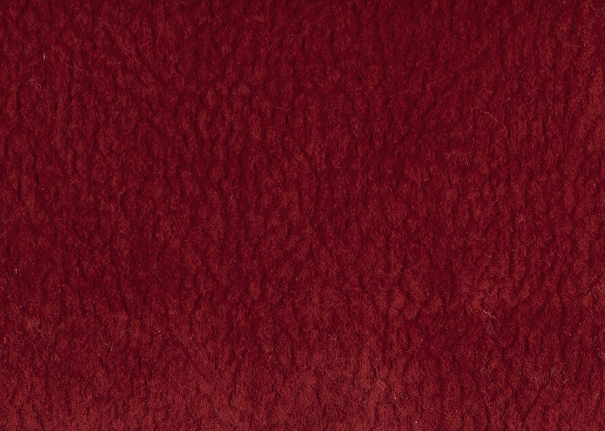 2-SITZER-SOFA in Mikrofaser Rot  - Rot/Schwarz, Konventionell, Textil/Metall (178/103/95cm) - Dieter Knoll