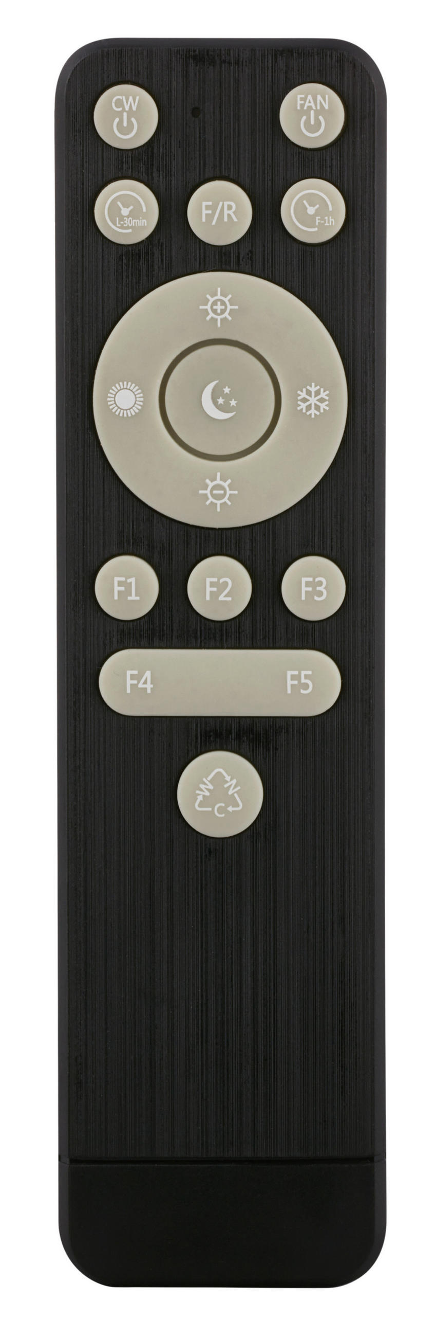 DECKENVENTILATOR 38/14 cm   - Weiß, Design, Kunststoff (38/14cm)