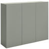 HÄNGESCHUHSCHRANK Grün  - Grün, Design, Holzwerkstoff (120/100/34cm) - Hom`in