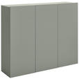 HÄNGESCHUHSCHRANK 120/100/34 cm  - Grün, Design, Holzwerkstoff (120/100/34cm) - Hom`in