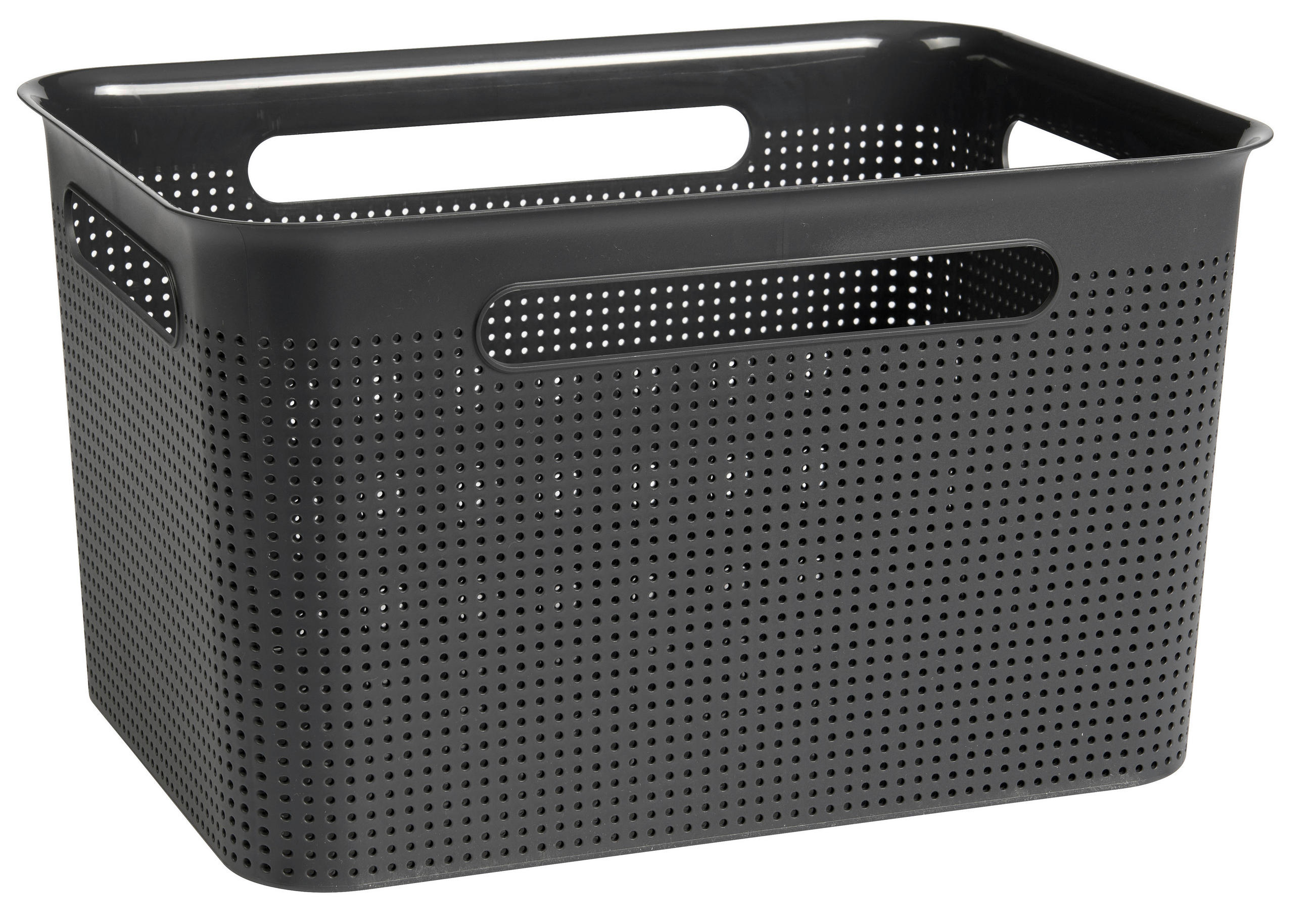 BOX    26,2/18/21,1 cm  - Braun, Basics, Kunststoff (26,2/18/21,1cm) - Rotho