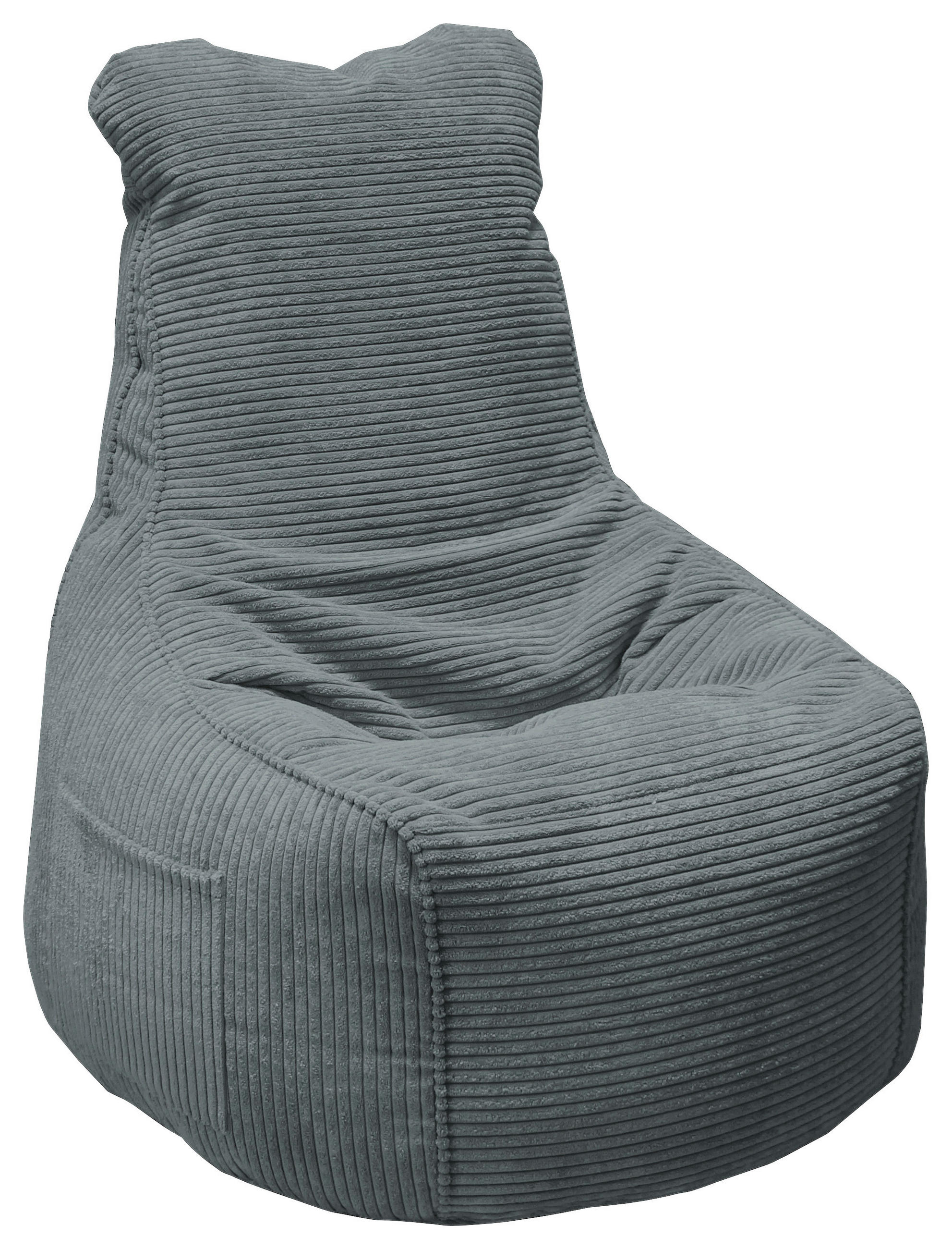 SITZSACK Cord Graphitfarben 270 L  - Graphitfarben, Design, Textil (85/100/85cm) - Carryhome