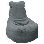 SITZSACK Cord Graphitfarben 270 L  - Graphitfarben, Design, Textil (85/100/85cm) - Carryhome