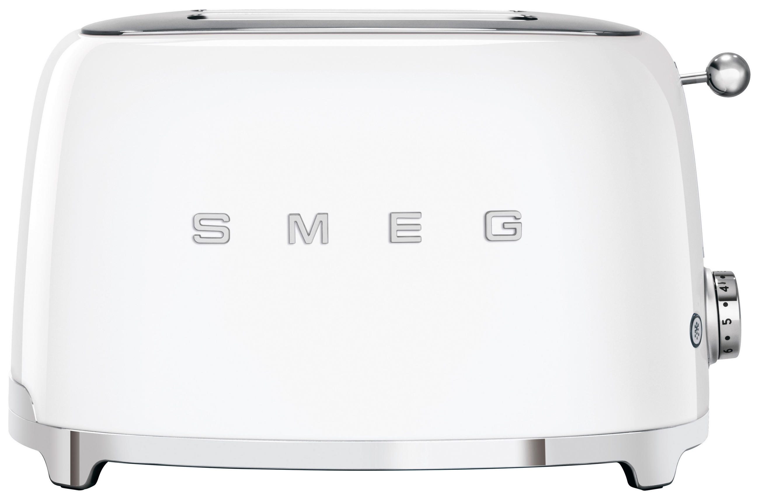 TOASTER  - Weiss Hochglanz, Basics, Metall (31/19,5/20cm) - SMEG