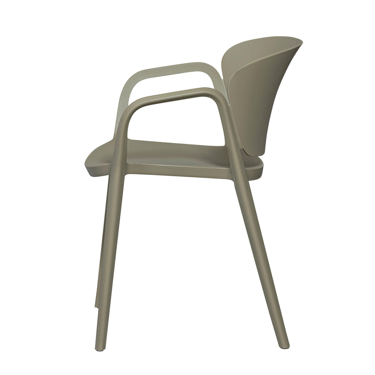 GARTENSTUHL-SET Kunststoff Grün  - Grün, MODERN, Kunststoff (57/75/56cm) - Livetastic