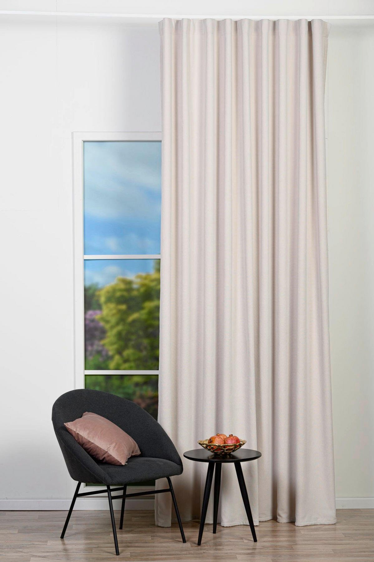 DRAPERIE CONFECțIONATĂ black-out (nu permite trecerea luminii)  - sidefiu, Basics, textil (24/31/4cm)