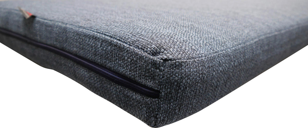 HOLLYWOODSCHAUKEL 210/160/145 cm  - Blau/Dunkelgrau, Basics, Textil/Metall (210/160/145cm) - Boxxx